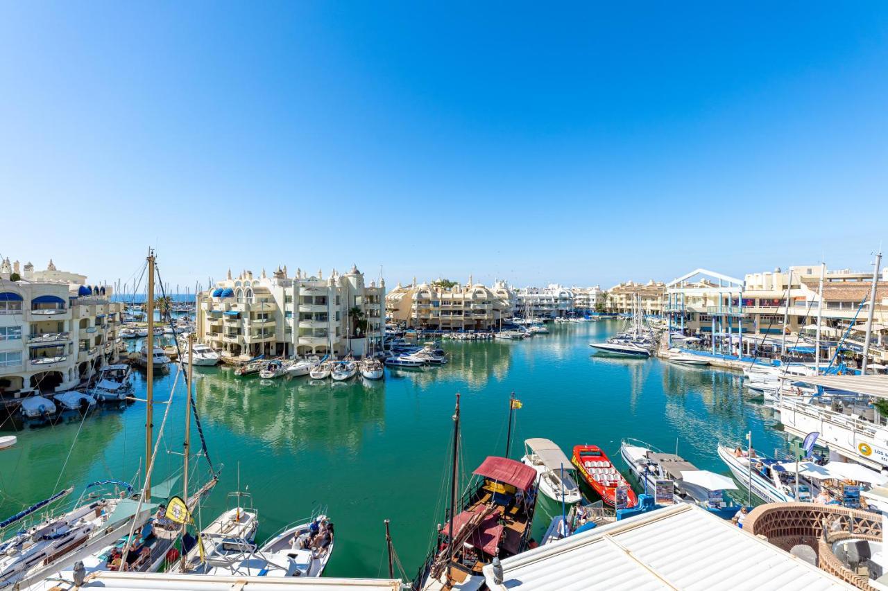 Atico Puerto Marina First Island With Sea Views And Rooftop Pool Benalmádena Exterior foto