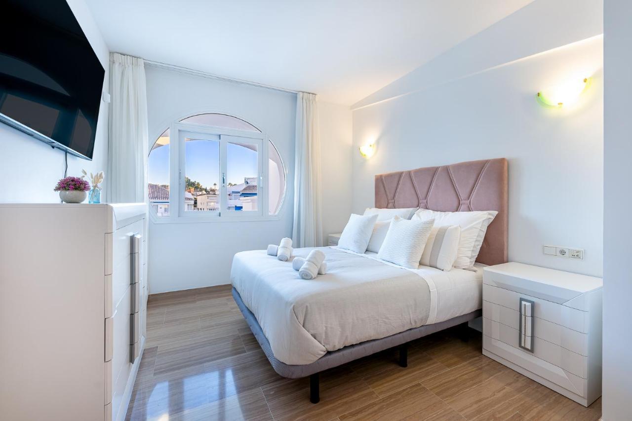Atico Puerto Marina First Island With Sea Views And Rooftop Pool Benalmádena Exterior foto